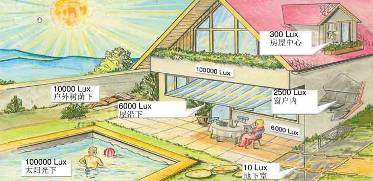 照度環境圖 照度環境圖